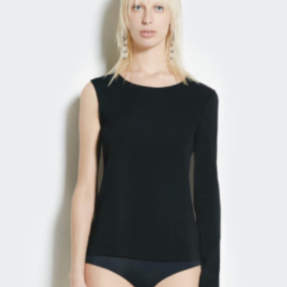Helmut Lang One Sleeve Bondage Shirt